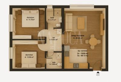 Apartament 3 camere de vanzare in Oncea Oradea, Oradea - 7