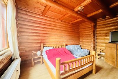 Cabana vânătorească din lemn cu vedere spectaculoasa, langa Castelul Cantacuzino - 18