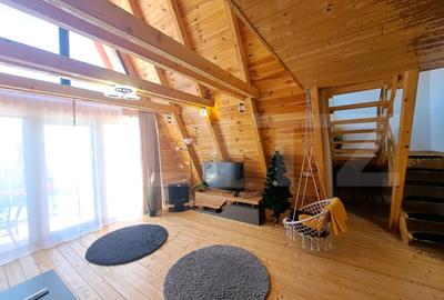 Oportunitate de investiție – 3 Cabane A-Frame la cheie în Moieciu - 7