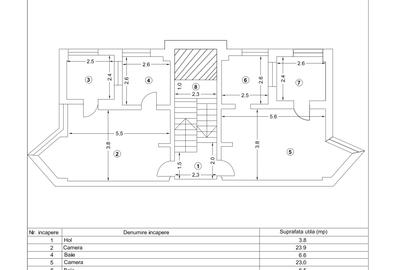 Mamaia Nord - Vila tip duplex P+2 , pe partea marii , la doi pasi de plaja - 20