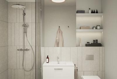 Antracit Coandă - Bucătărie închisă - Bloc boutique - Apartament 3 camere nou - 5