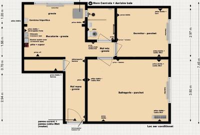 Inchiriez apartament cu 2 camere nou renovat - 15