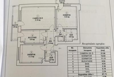 Apartament cu 3 camere, mobilat, parcare inclusa- zona Baba Novac - 15