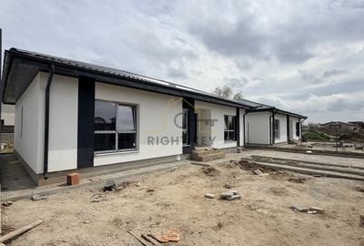 Casa parter 100mpu, 4 cam, placa, încălzire pardoseala! Comision 0% - 2