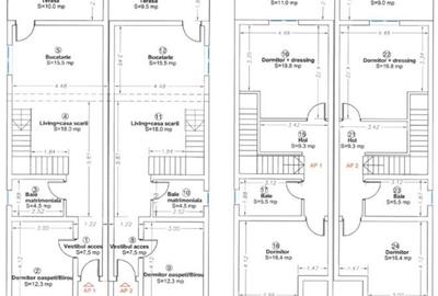 Duplex modern, 4 camere, 110 mp utili, 360 mp teren - Covaci - 17