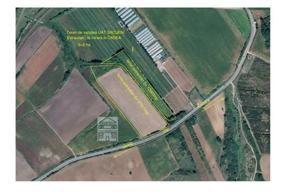 Teren agricol comasat- 5HA de vanzare- extravilan CADEA - 1