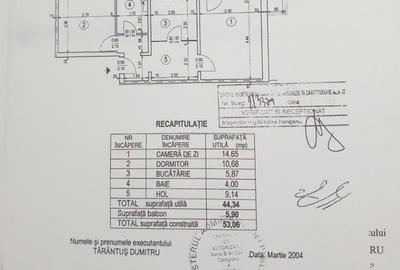 Apartament 2 camere, etaj 3,zona  Precista - 1