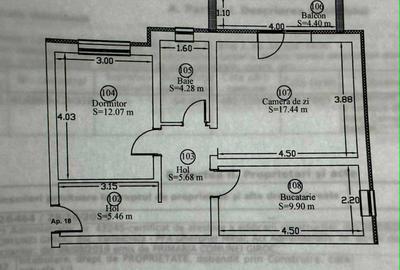 2 cam. Mobilat/utilat Giroc (zona Cal. Urseni) Decomandat - 7