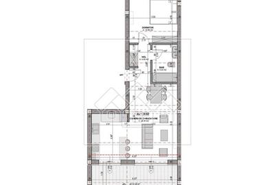 Apartament 2 camere cu aer conditionat, la alb (NCL-COL-ap.7) - 7