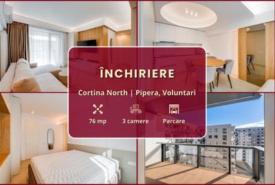 Cortina North || 3 camere || Nou || Finisaje de lux || Comision 0% - 2