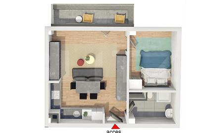 Comision 0!Apartament 2 camere, confort sporit,Bloc Nou,Petrom Calea Baciului - 2