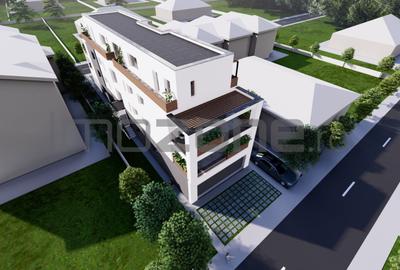 3 camere, CURTE 67 mp si 2 PARCARI proprii, 75 MP, FINISAT MODERN,  COMISION 0% - 5
