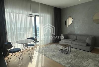 Apartament cu 2 camere semidecomandat, mobilat în Floreasca