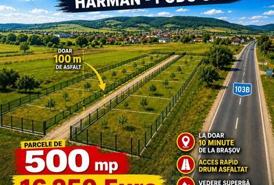 Teren Construcții intravilan de 500 mp, în Podu Oltului