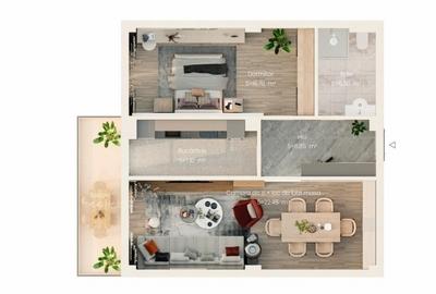 Apartamente noi Valea Lupului- 1 camera 2 camere 3 camere- 68000 euro - 5
