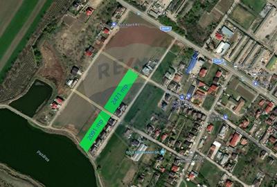 Teren intravilan, 2470 mp, dubla deschidere, Afumati - 2