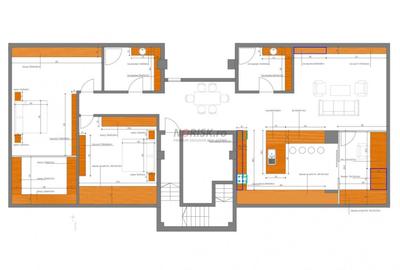 3 camere | 175 mp | 4 locuri Parcare | Centrală - 20