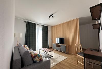 Apartament cu 2 camere semidecomandat, mobilat în Domenii
