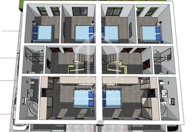Duplex de vanzare pe Calea Cisnadiei cu pivnita- 2 terase si balcon - 5
