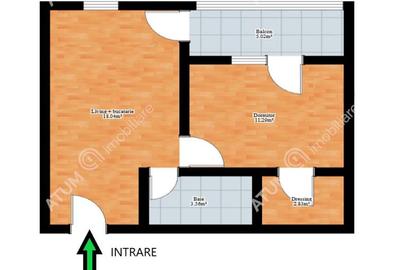 Apartament modern 2 camere decomandate balcon loc parcare Selimbar - 6