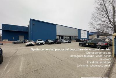 Spatiu comercial, productie, depozitare, 3523mp, zona Metro, Uricani