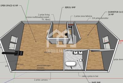 Casa Individuala 3 camere 102mp Teren 617mp Front 34m  Jucu de Mijloc - 3