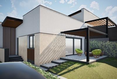 Casa Finisata 3 camere 71 mp+terasa 15 mp-curte-Zona Valea Ghinzii - 1