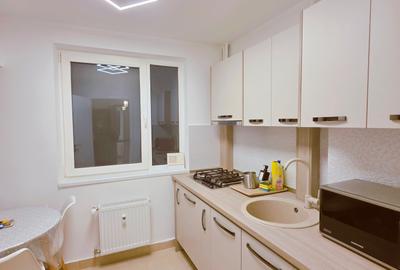 2 camere Sala Palatului etaj 4, 65 mp,  bloc 1960, mobilat, balcon, renovat - 21