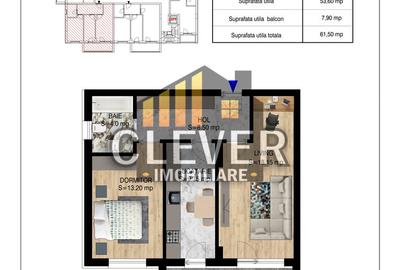 Apartament cu 2 camere decomandat în Theodor Pallady
