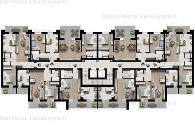 Apartament 3 camere, faza 4 Maniu 141, Metrou Pacii - 9