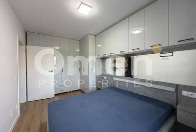 Apartament cu 2 camere semidecomandat, mobilat în Exterior Vest