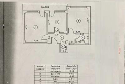 Calarasilor Viziru - Apartament 2 camere decomandat, suprafata 55mp. - 7