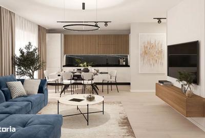 Apartament cu 2 camere semidecomandat în Pipera