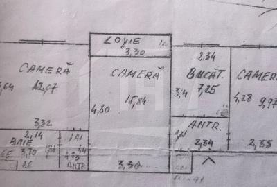 Apartament 3 camere finisat si mobilat, cartier Grigorescu - 11