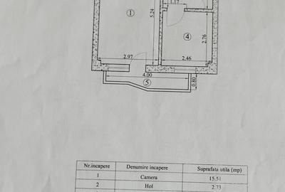 Apartament 1 camera decomandat, zona Platou Galata - 11