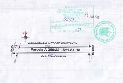 Teren 1.84 Ha - Tuzla pe partea marii - 2