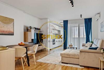 Apartament cu 2 camere semidecomandat, mobilat în Barbu Văcărescu