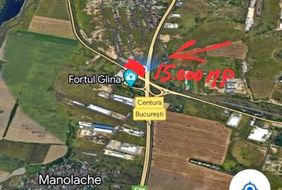Catelu/ Ilfov/ Teren Autostrada A2 -Pod Centura 15.000 mp - 2