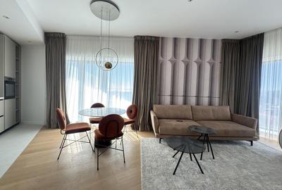 Apartament cu 3 camere, mobilat în Barbu Văcărescu