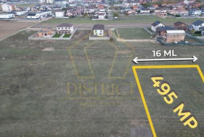 Teren 825mp  cu autorizatie de duplex sau casa individuala | Giroc - 1