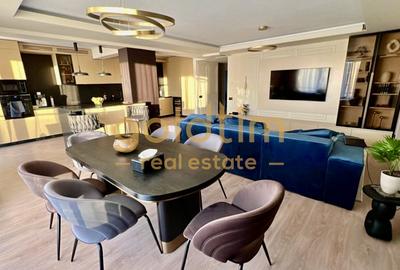 Penthouse cu 5 camere decomandat, mobilat în Pipera