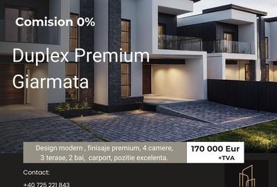 Duplex cu 4 camere în Giarmata