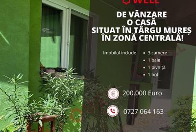 De vânzare o casă situat în Târgu Mureș în zonă centrală!