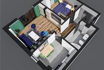 Apartament 1 cam D, Bl nou, 42 mp - 9