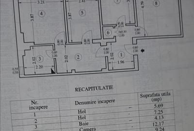 Apartament 3 camere, decomandat, Nicolina - Prima statie! 70mp! - 4