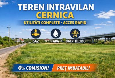 Cernica Teren Intravilan | Utilități | Acces Rapid | 0% Comision | Oportunitate - 1