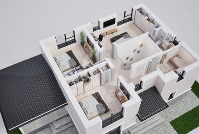 Casă single de vânzare într-un complex rezidențial nou  | Comision 0% - 10