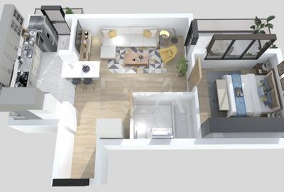 2 camere cu vedere superba Ultracentral - Mosilor - 8