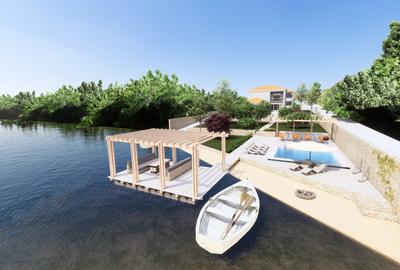 Vilă mediteraneană, pe parter, cartier cu iesire la lac, peninsula Balotesti - 17