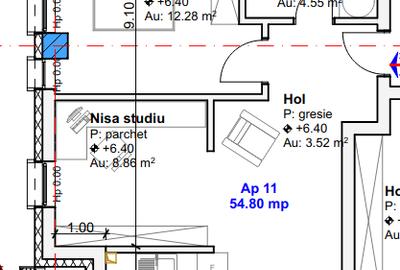 Apartament  2 camere + birou | Nou (2026)  Finisat premium | etaj 4 | Comision 0 - 3